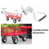 Kép 10/10 - Hecht 53350 utánfutó kerti traktorhoz max. terhelés 350 kg