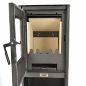 Kép 3/6 - Hecht Fernis szilárd tüzelésű kályha, 150mm, 6-8kW