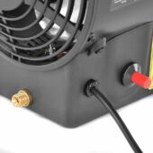 Kép 5/6 - Hecht gázos hőlégbefúvó, tömlővel és gázreduktorral 15kW