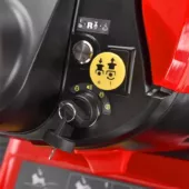 Kép 7/20 - Hecht 5192 fűnyírótraktor, 92cm, 30-90mm, 9.2kW
