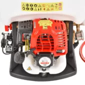 Kép 4/8 - Hecht 433 benzinmotoros háti permetező 15 l