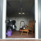 Kép 7/10 - Hecht 8x8 PLUS kerti szerszámtároló ház