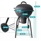 Kép 5/6 - Kerti grillsütő