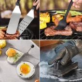 Kép 4/13 - Timeless Garden 134 db-os BBQ grill készlet