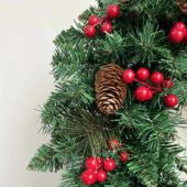 Kép 3/5 - Karácsonyi ajtódísz 60 cm-es, 50 LED -del