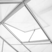 Kép 4/7 - Alumínium melegház 210 x 180 x 119 cm