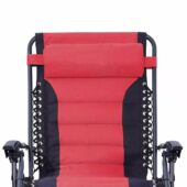 Kép 6/6 - Delux Zéró gravitációs szék, piros