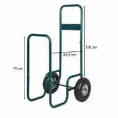 Kép 6/6 - Farönk szállító kézikocsi