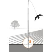 Kép 3/3 - Scarybird marárijesztő, madárriasztó sas 6 m-es teleszkópos rúddal
