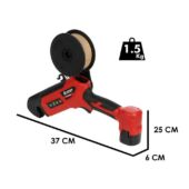 Kép 6/16 - Bluebird PT 23-200 Akkus kötözőgép, 2x2.0Ah