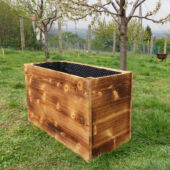 Kép 3/5 - Borb Oasyst (133x 43 x 58 cm) égetett magaságyás vakondhálóval