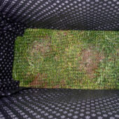 Kép 6/7 - Borb Oasyst (133 x 83 x 59 cm) égetett magaságyás vakondhálóval