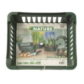 Kép 4/4 - Nature Virághagyma ültető tálca, 3 db, 7.5 x 20 x 21 cm, fekete