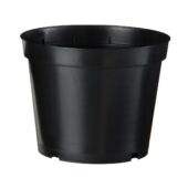 Kép 1/4 - Nature Polipropilén virágcserép, 5 db,2 l, 13,1 x D16,5 cm, fekete