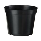 Kép 1/4 - Nature Polipropilén virágcserép, 4 db, 3 l, 15 x D19 cm, fekete