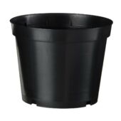 Kép 1/4 - Nature Polipropilén virágcserép, 3 db, 4 l, 17 x D21 cm, fekete