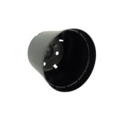 Kép 2/4 - Nature Polipropilén virágcserép, 3 db, 4 l, 17 x D21 cm, fekete