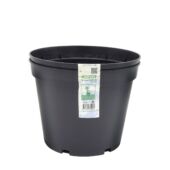 Kép 4/4 - Nature Polipropilén virágcserép, 2 db, 5 l, 18 x D22,5 cm, fekete