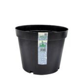 Kép 4/4 - Nature Polipropilén virágcserép, 1 db, 7,5 l, 21 x D26 cm, fekete