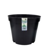 Kép 4/4 - Nature Polipropilén virágcserép, 1 db, 10 l, 22 x D28,4 cm, fekete