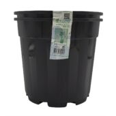Kép 4/4 - Nature Polipropilén beltéri virágcserép, 2 db, 4,5 l, 18,9 x D21 cm, fekete