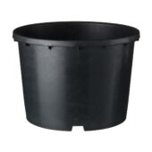 Kép 1/3 - Nature Polietilén virágcserép, 12 l, 23 x D30 cm, fekete