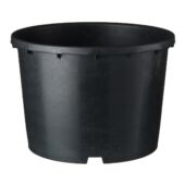 Kép 1/3 - Nature Polietilén virágcserép, 20 l, 26,5 x D35 cm, fekete