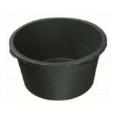 Kép 1/2 - Nature Polietilén virágcserép füles peremmel, 150 l, 31 x D87,5 cm, fekete