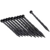 Kép 1/2 - Nature leszúró tüske gyepszegélyezéshez 20 cm x 8mm fekete 10db/csom
