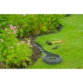 Kép 2/2 - Nature leszúró tüske gyepszegélyezéshez 20 cm x 8mm fekete 10db/csom