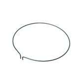Kép 1/3 - Nature Műanyag bevonatú kerek virágtámasz, D32 cm x D4,5 mm, zöld