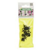 Kép 4/4 - Nature Orchidea rögzítő csipesz, 10 db, fekete