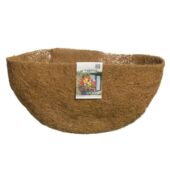 Kép 4/4 - Nature Kókuszkosár negyedgömb, D35 cm, barna