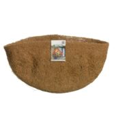 Kép 4/4 - Nature Kókuszkosár fali félgömb, 1/2 D40 cm, barna