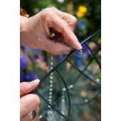 Kép 2/4 - Nature Galvanizált lánc függőkosárhoz, 35 cm, ezüst