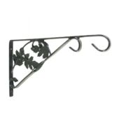 Kép 1/4 - Nature Fali virágtartó konzol, 20 x 35 cm, zöld