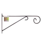 Kép 4/4 - Nature Fali virágtartó konzol, 25 x 48 cm, antracitszürke