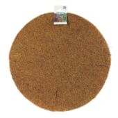 Kép 7/7 - Nature Hold alakú lapos kókuszbélés 30 cm-es kosárhoz, D45 cm, barna