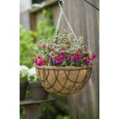 Kép 2/6 - Nature Hold alakú lapos kókuszbélés 35 cm-es kosárhoz, D55 cm, barna