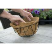 Kép 4/6 - Nature Hold alakú lapos kókuszbélés 35 cm-es kosárhoz, D55 cm, barna