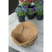 Kép 5/6 - Nature Hold alakú lapos kókuszbélés 35 cm-es kosárhoz, D55 cm, barna