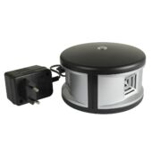 Kép 1/3 - Nature Ultrahangos rágcsáló- és rovarriasztó, 7 x D12 cm, fekete-szürke