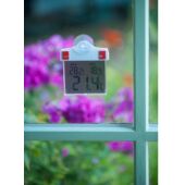 Kép 4/5 - Nature Digitális thermometer ablakra, 17 x 11 x 3,5 cm, fehér