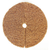Kép 1/3 - Nature Kókuszrost mulcskorong, 3 db, D40 cm, barna
