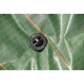 Kép 3/5 - Nature Műanyag rögzítőtüske talajtakaróhoz, 10 db, 20 cm, fekete