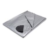 Kép 2/5 - Nature LDPE/LLDPE talajtakaró fólia, fekete/ezüst 350 x Ø 60 mm - 0,95 x 10 m