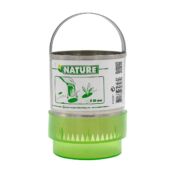 Kép 5/5 - Nature kerek, rozsdamentes acél lyukasztóeszköz nyéllel Ø 80 mm