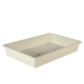 Kép 1/2 - Nature csíráztató tálca tető nélkül, fehér, 6x37,5x24cm