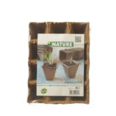 Kép 3/3 - Nature farostból készült termesztő cserép 6x12db, 4 x 4 x 5cm