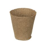 Kép 4/4 - Nature farostból készült termesztő cserép 8,5 x Ø8cm 15db szett kerek